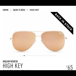 Quay High Key Desi Perkins sunglasses
